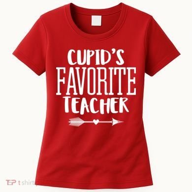 Cupid's Favorite Teacher Women's T-Shirt