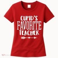 Cupid's Favorite Teacher Women's T-Shirt thumb 0