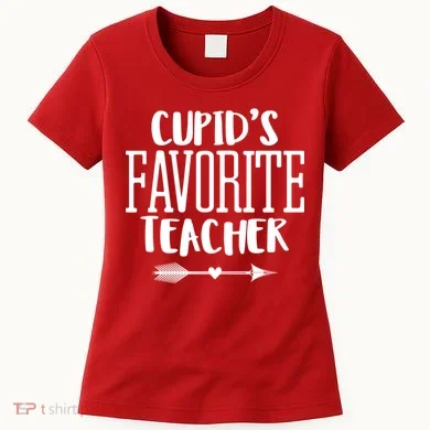 Cupid's Favorite Teacher Women's T-Shirt