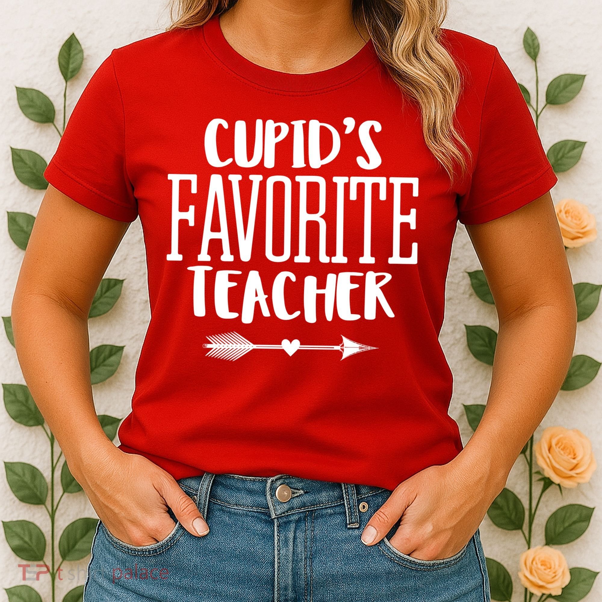 Cupid's Favorite Teacher Women's T-Shirt