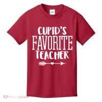 Cupid's Favorite Teacher Kids T-Shirt thumb 0