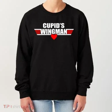 Cupid's Wingman Valentine's Day Women's Sweatshirt