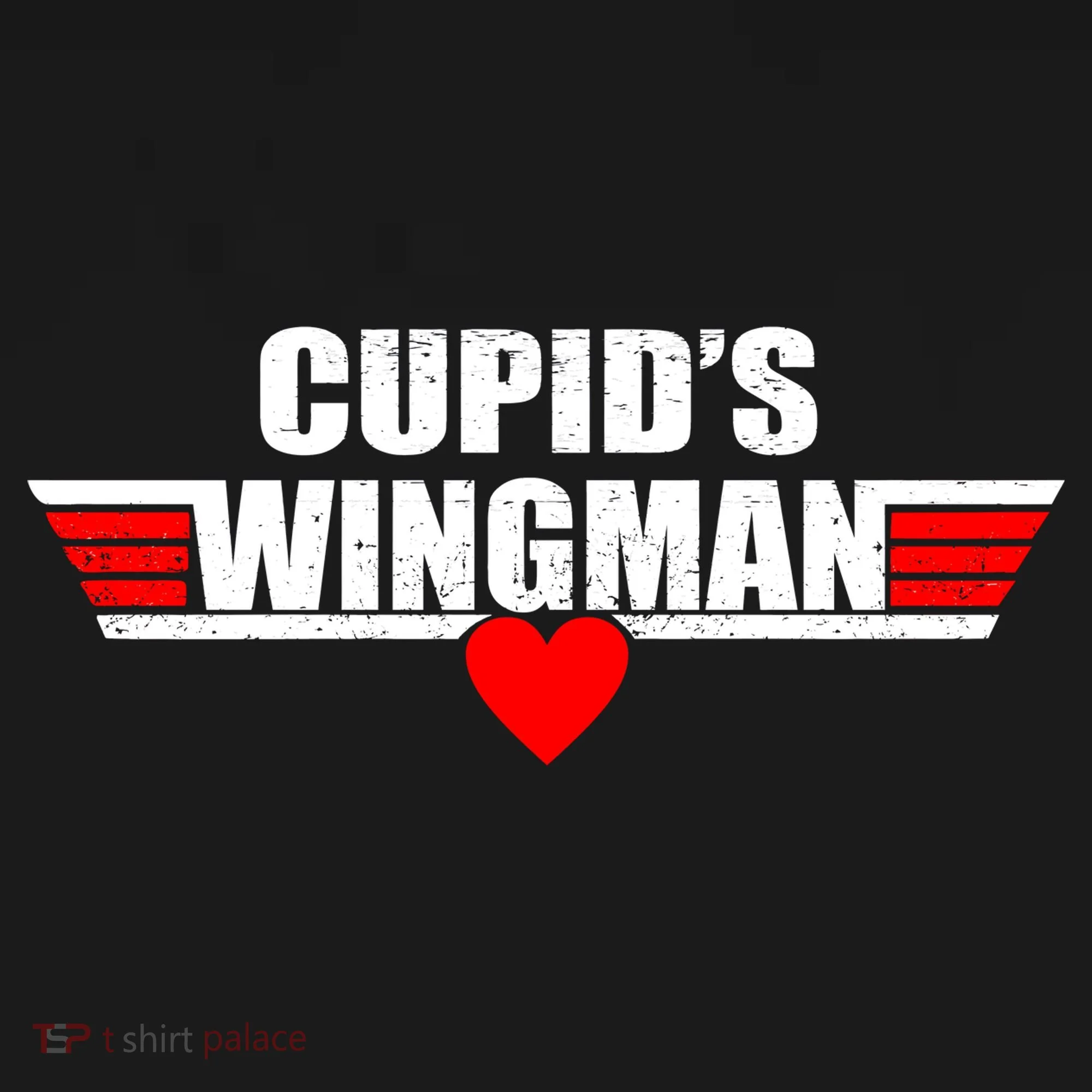 Cupid's Wingman Valentine's Day Doggie Tank