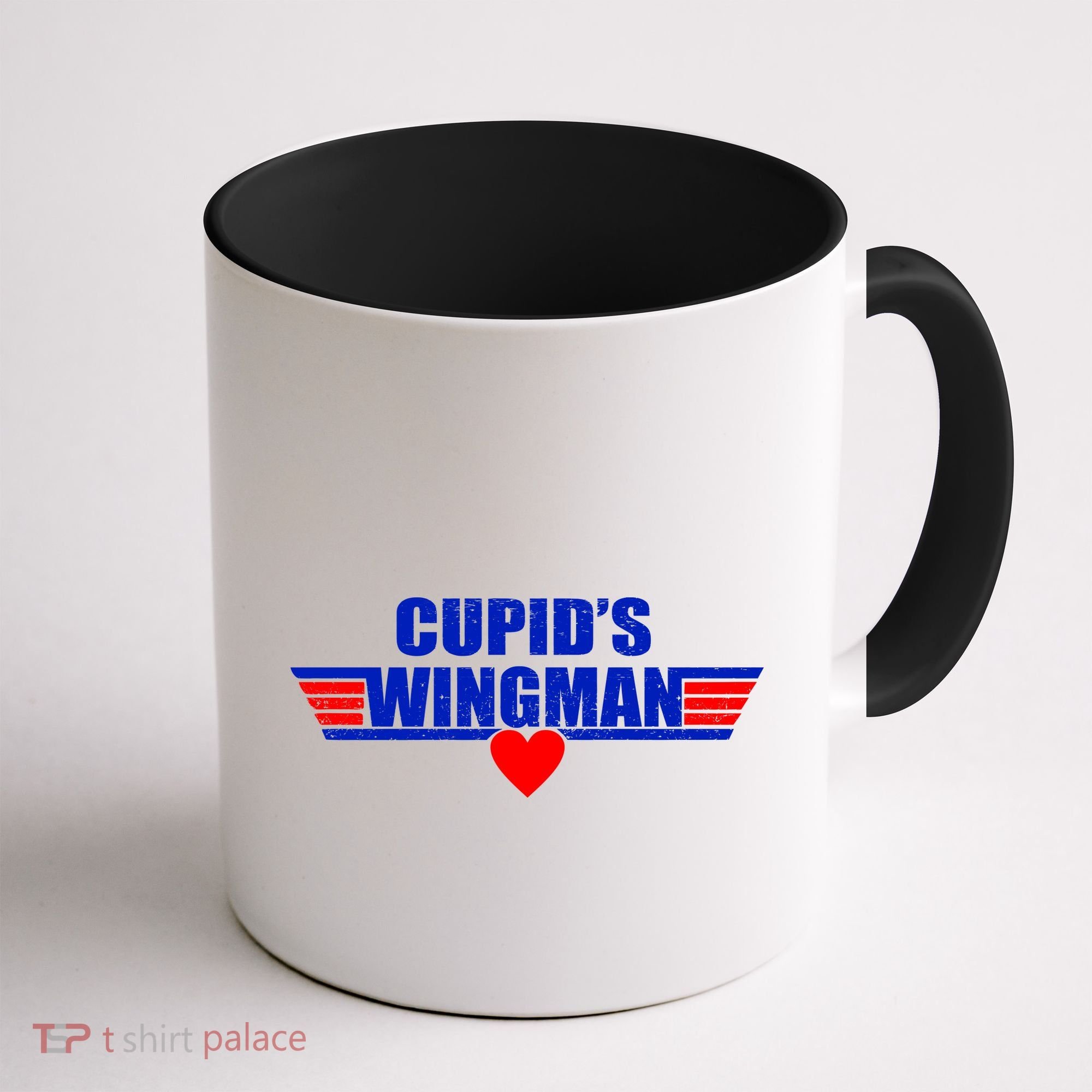 Cupid's Wingman Valentine's Day Coffee Mug