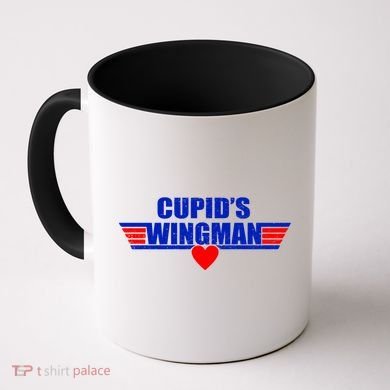 Cupid's Wingman Valentine's Day Coffee Mug