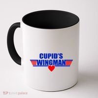 Cupid's Wingman Valentine's Day Coffee Mug thumb 0