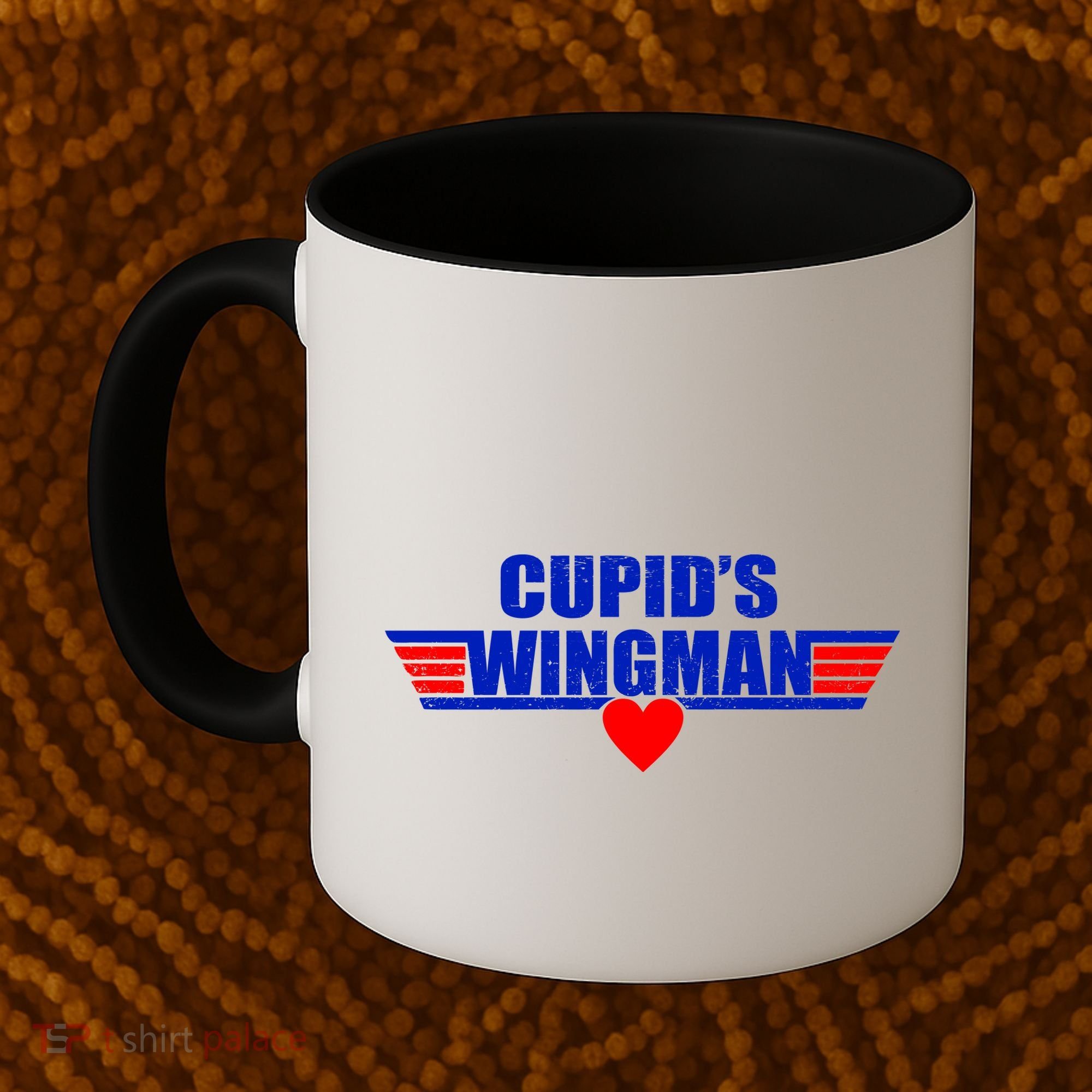 Cupid's Wingman Valentine's Day Coffee Mug