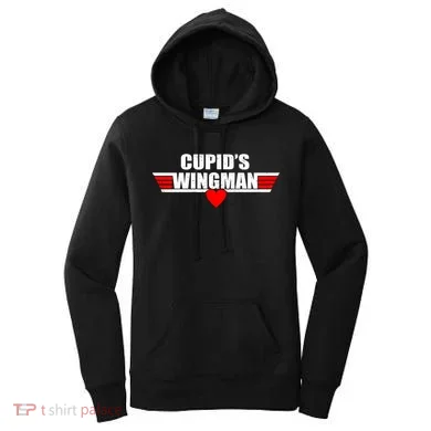 Cupid's Wingman Valentine's Day Women's Hoodie