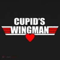 Cupid's Wingman Valentine's Day Women's Hoodie thumb 2