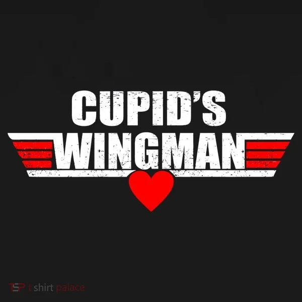 Cupid's Wingman Valentine's Day Women's Hoodie