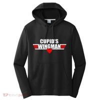 Cupid's Wingman Valentine's Day Performance Fleece Hoodie thumb 0