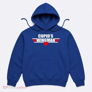 Cupid's Wingman Valentine's Day Hoodie