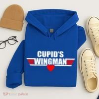 Cupid's Wingman Valentine's Day Hoodie thumb 4