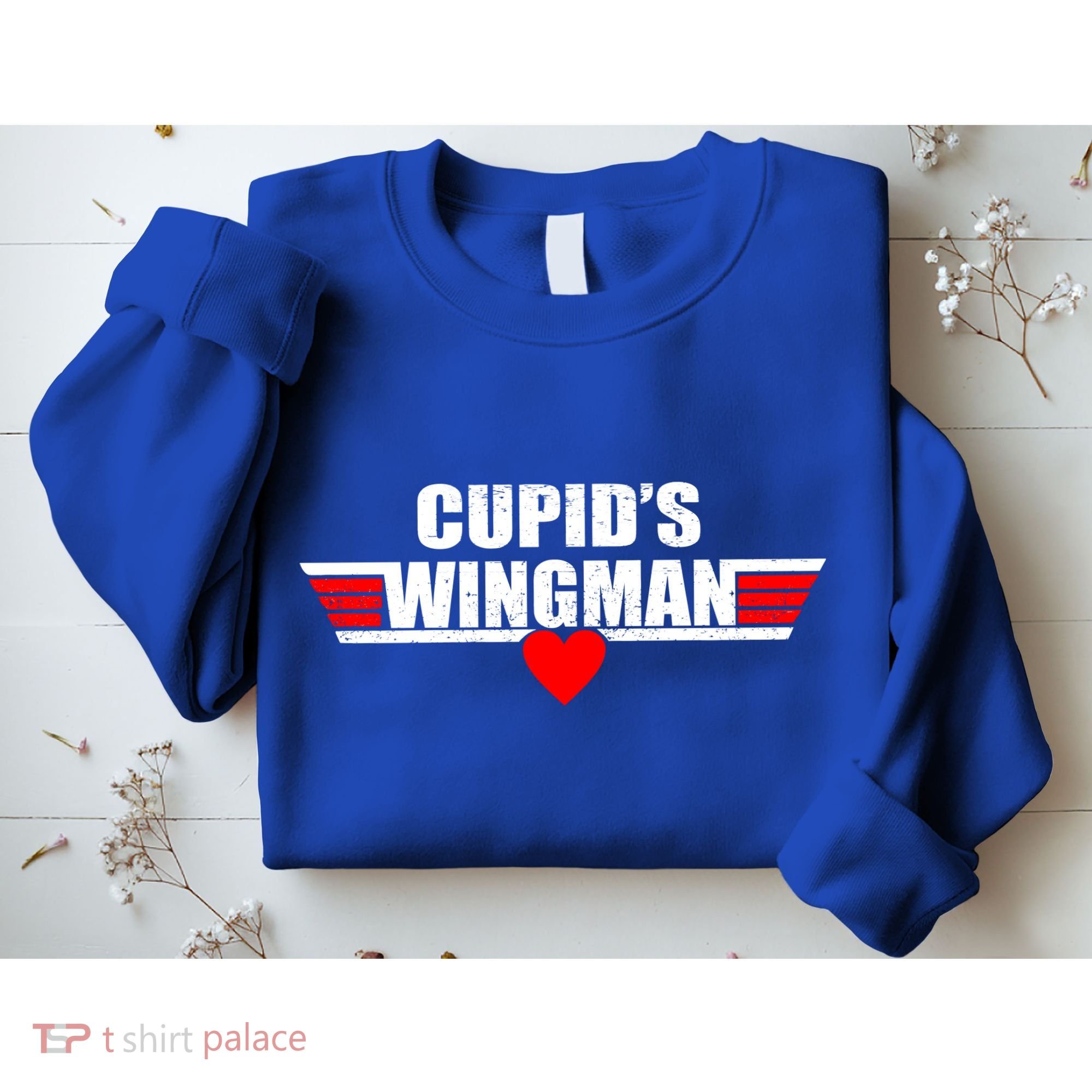Cupid's Wingman Valentine's Day Sweatshirt