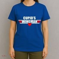 Cupid's Wingman Valentine's Day T-Shirt thumb 4