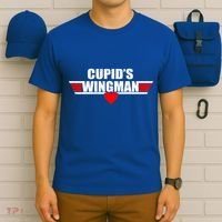 Cupid's Wingman Valentine's Day T-Shirt thumb 6