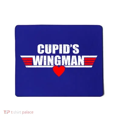 Cupid's Wingman Valentine's Day Mousepad