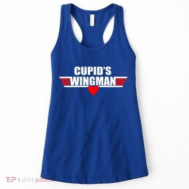 Cupid's Wingman Valentine's Day Women's Tank Top