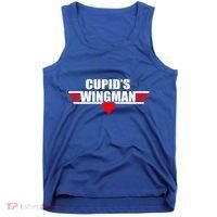 Cupid's Wingman Valentine's Day Tank Top thumb 0