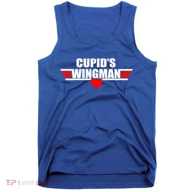 Cupid's Wingman Valentine's Day Tank Top