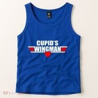 Cupid's Wingman Valentine's Day Tank Top thumb 2