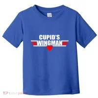 Cupid's Wingman Valentine's Day Toddler T-Shirt thumb 0