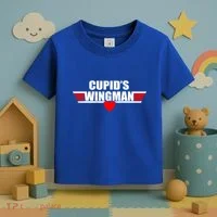 Cupid's Wingman Valentine's Day Toddler T-Shirt thumb 3