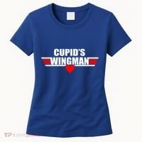 Cupid's Wingman Valentine's Day Women's T-Shirt thumb 0