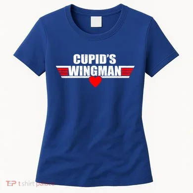 Cupid's Wingman Valentine's Day Women's T-Shirt