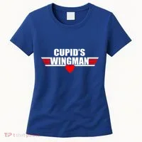 Cupid's Wingman Valentine's Day Women's T-Shirt thumb 0