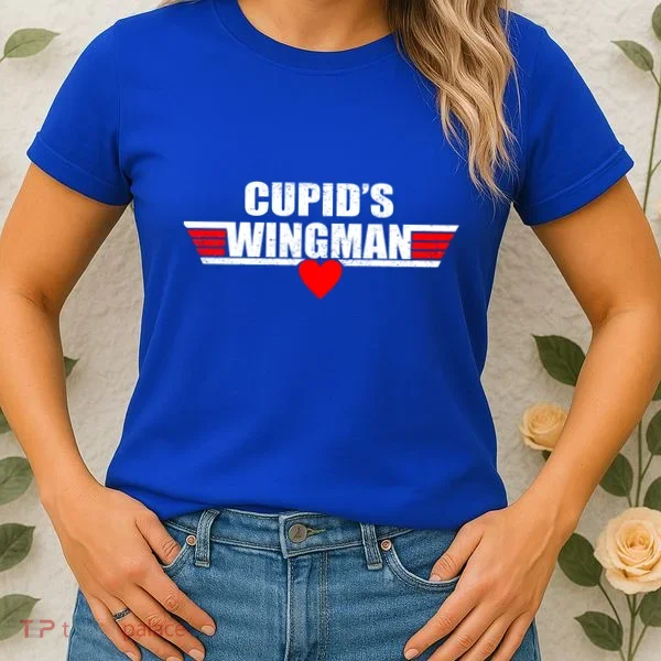 Cupid's Wingman Valentine's Day Women's T-Shirt