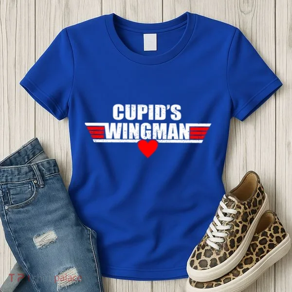 Cupid's Wingman Valentine's Day Women's T-Shirt