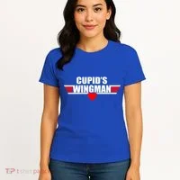 Cupid's Wingman Valentine's Day Women's T-Shirt thumb 4
