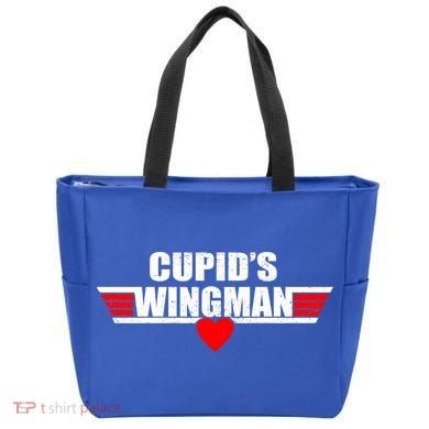 Cupid's Wingman Valentine's Day Tote Bag