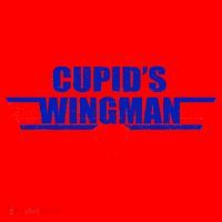 Cupid's Wingman Valentine's Day Santa Hat thumb 1