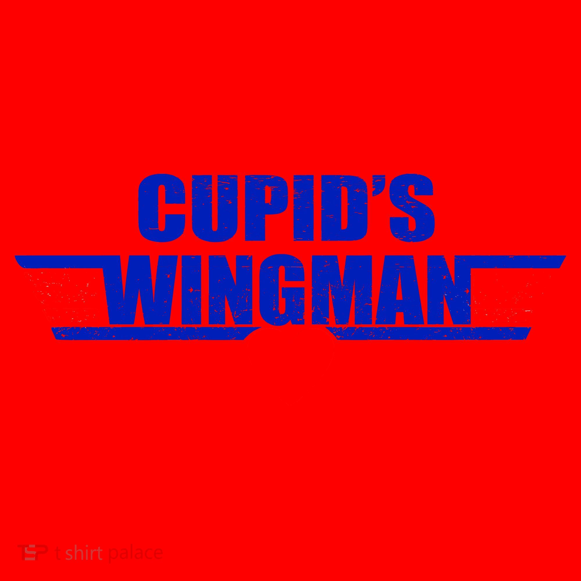 Cupid's Wingman Valentine's Day Santa Hat
