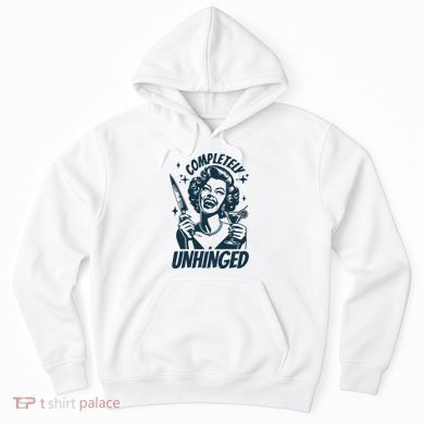 Completely Unhinged Retro Graphic Vintage 90s Hoodie