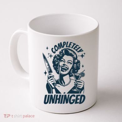 Completely Unhinged Retro Graphic Vintage 90s Coffee Mug