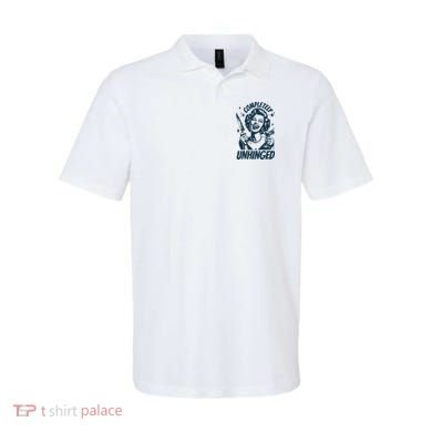 Completely Unhinged Retro Graphic Vintage 90s Polo