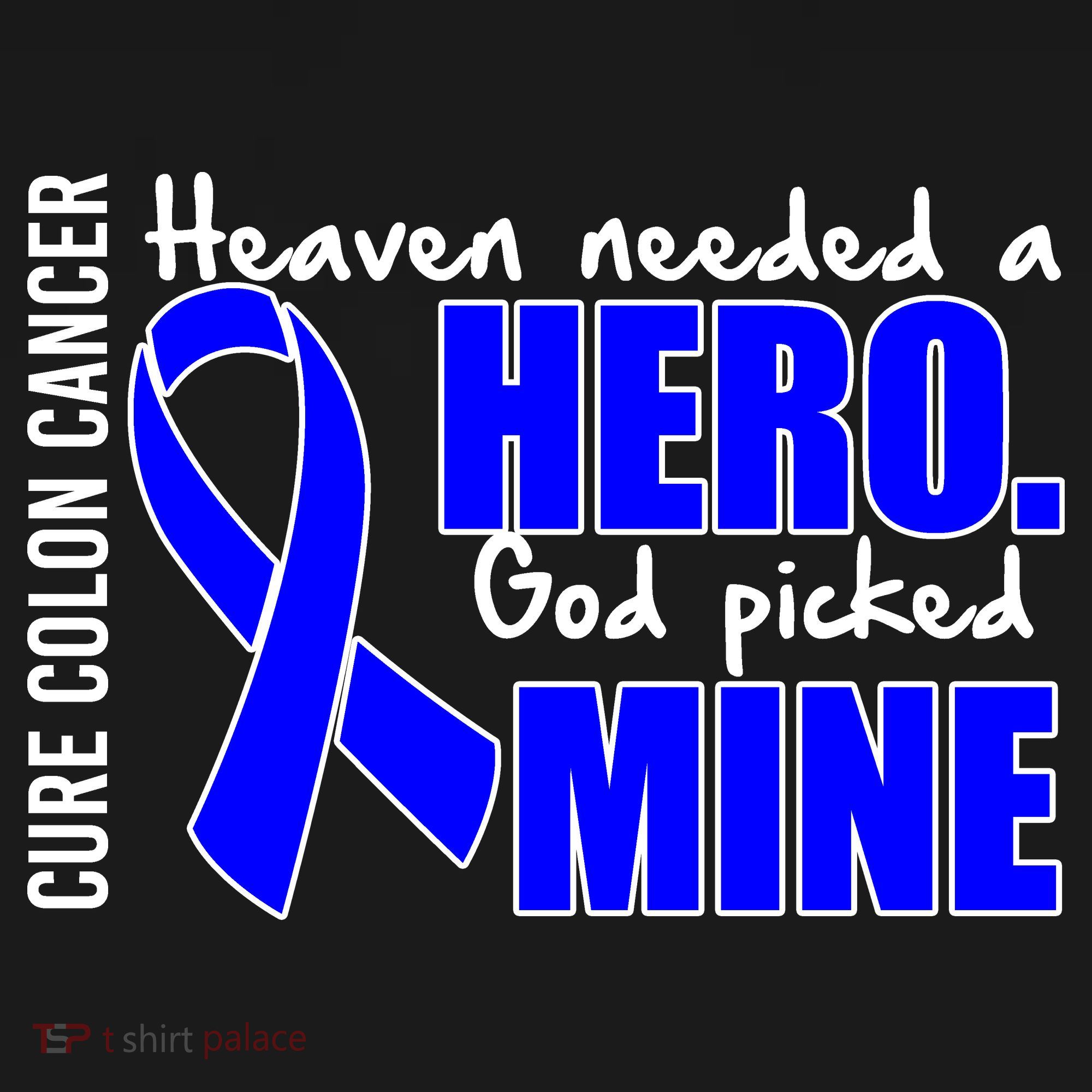 Cure Colon Cancer Heaven Needed A Hero Backpack