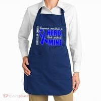 Cure Colon Cancer Heaven Needed A Hero Apron thumb 2