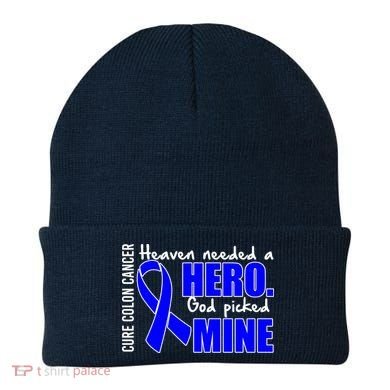 Cure Colon Cancer Heaven Needed A Hero Beanie