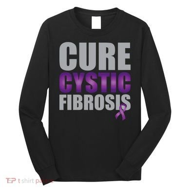 Cure Cystic Fibrosis Long Sleeve Shirt