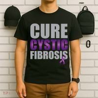 Cure Cystic Fibrosis T-Shirt thumb 6