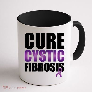 Cure Cystic Fibrosis Coffee Mug back