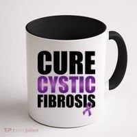 Cure Cystic Fibrosis Coffee Mug thumb 1