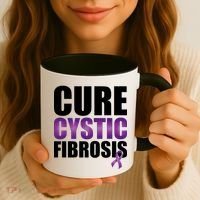 Cure Cystic Fibrosis Coffee Mug thumb 3