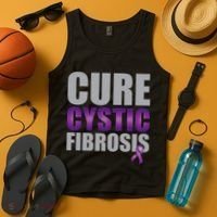 Cure Cystic Fibrosis Tank Top thumb 4