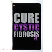 Cure Cystic Fibrosis Golf Towel thumb 0
