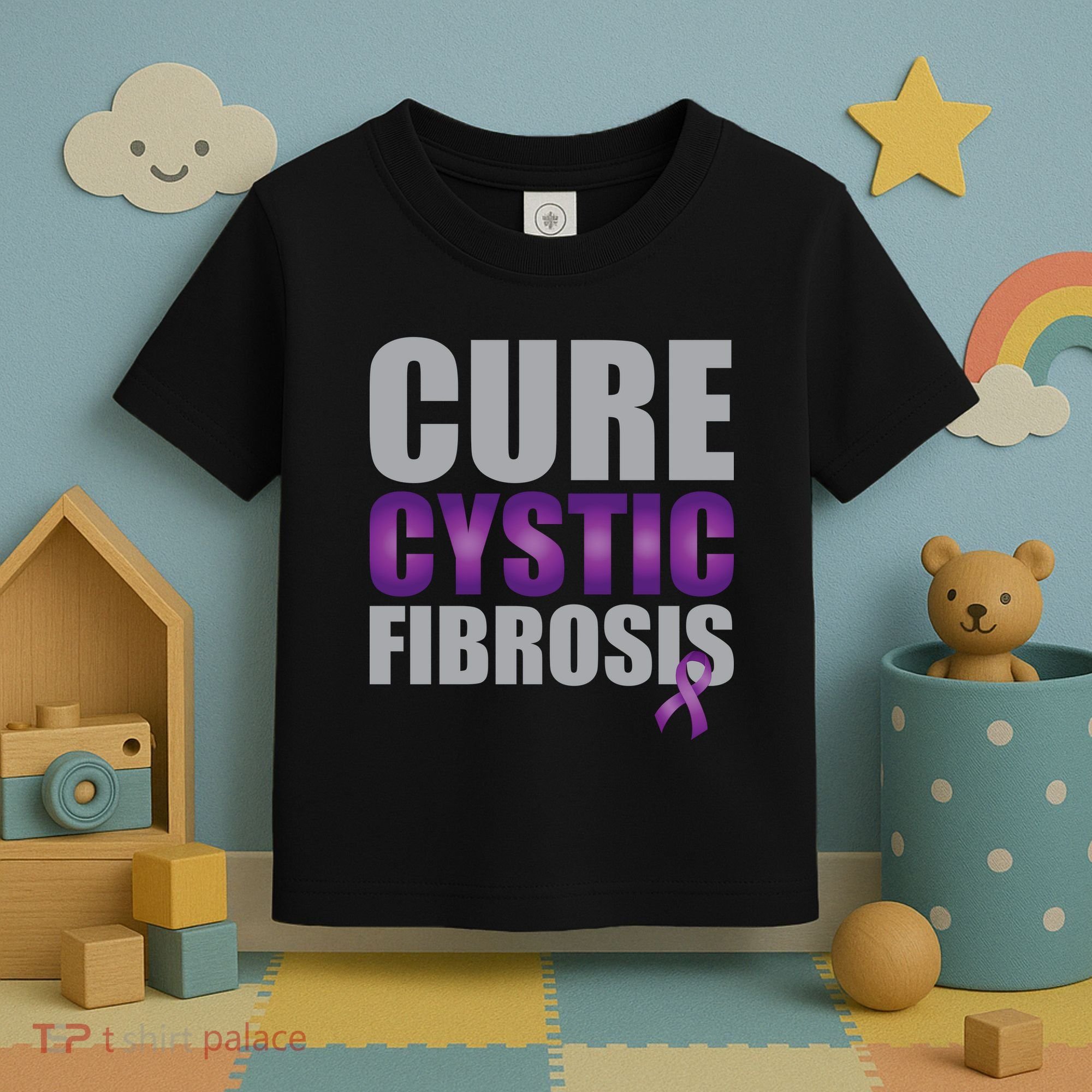 Cure Cystic Fibrosis Toddler T-Shirt